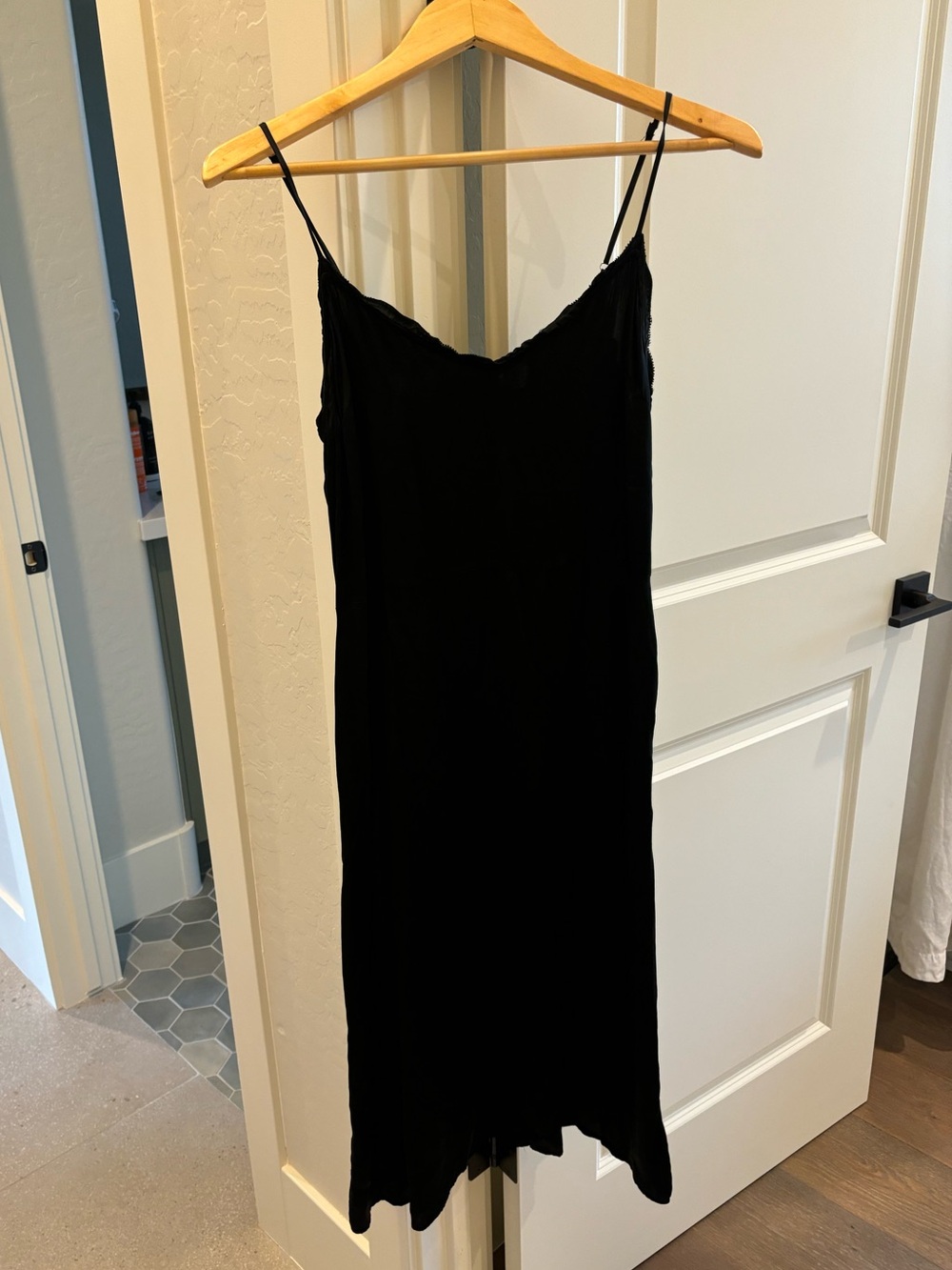 Wilfred Black Midi Dress